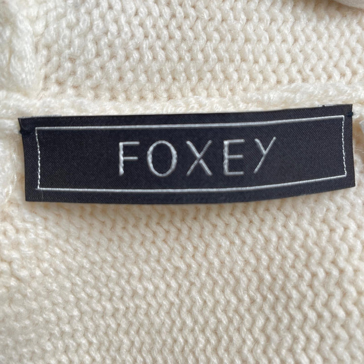 Excellent FOXEY cardigan Cropped length, cashmere Women 40 40332-KAJFZ15MK