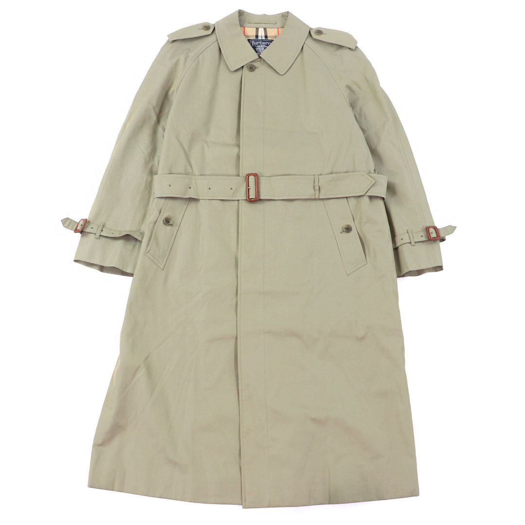 Great Burberrys trench coat Nova check pattern lining, belted mens WR075-902-75