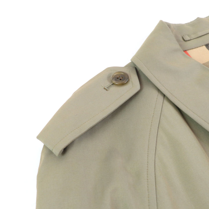 Great Burberrys trench coat Nova check pattern lining, belted mens WR075-902-75