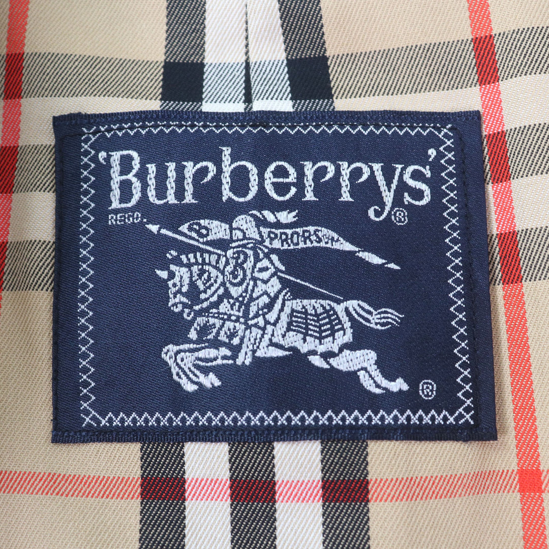 Great Burberrys trench coat Nova check pattern lining, belted mens WR075-902-75