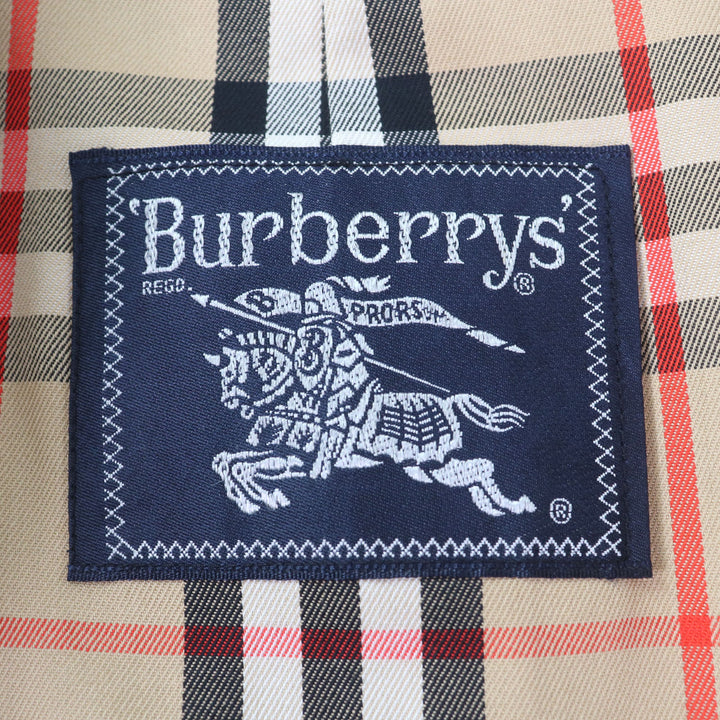Great Burberrys trench coat Nova check pattern lining, belted mens WR075-902-75