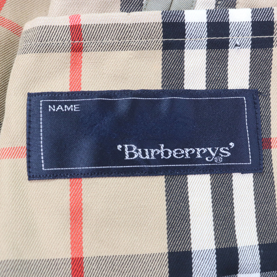 Great Burberrys trench coat Nova check pattern lining, belted mens WR075-902-75