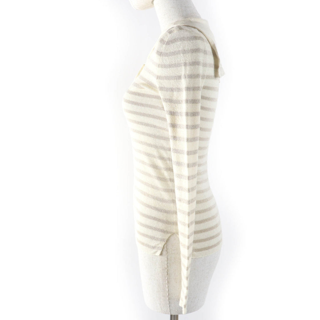 Great Christian Dior knit Linen, cashmere, silk blend,linen Women 38 214S27AM903