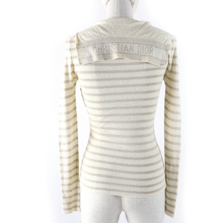 Great Christian Dior knit Linen, cashmere, silk blend,linen Women 38 214S27AM903