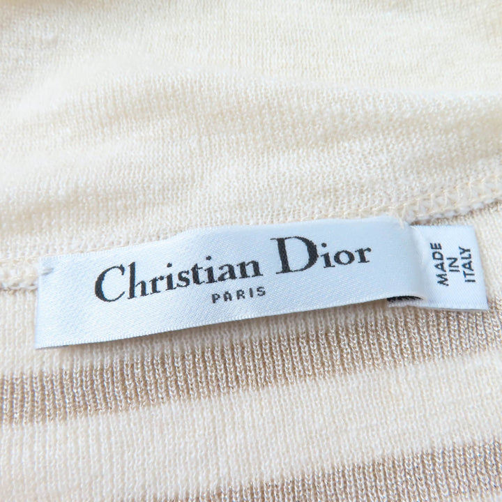 Great Christian Dior knit Linen, cashmere, silk blend,linen Women 38 214S27AM903