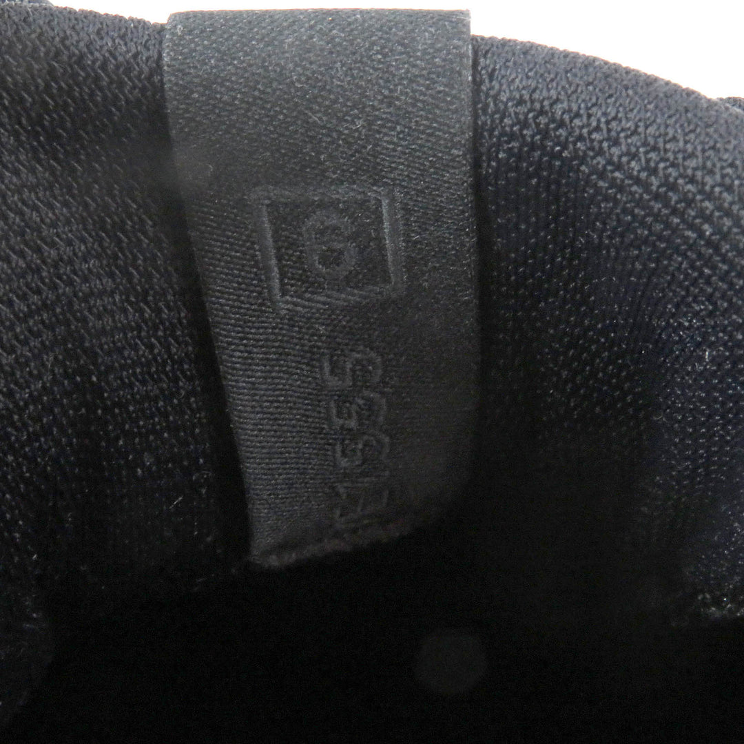 Pristine FENDI Low cut sneakers FASTER TRAINERS FF logo Zucca black mesh mens 6