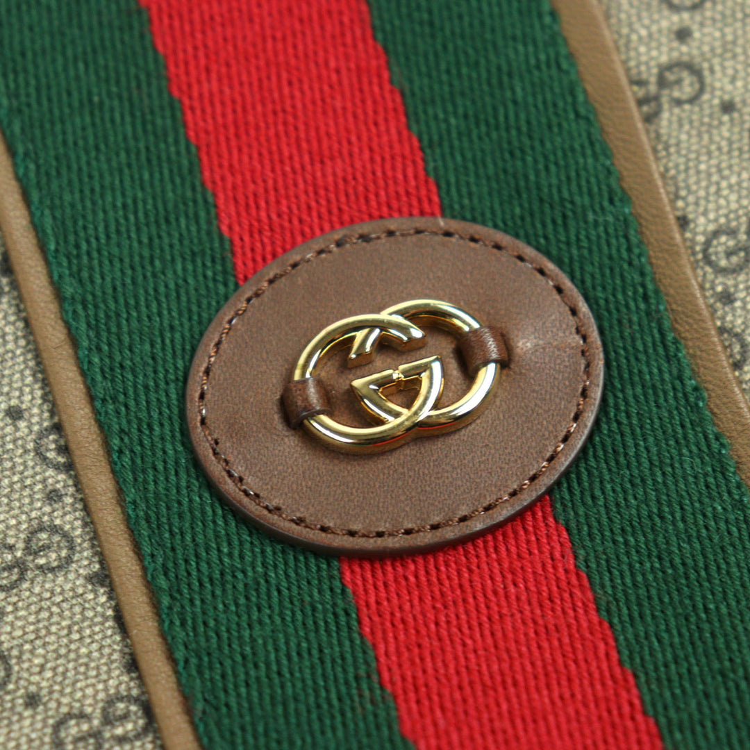 Excellent GUCCI hoodie Mini GG Jersey Sherry Line Interlocking G Half Zip men M 655153
