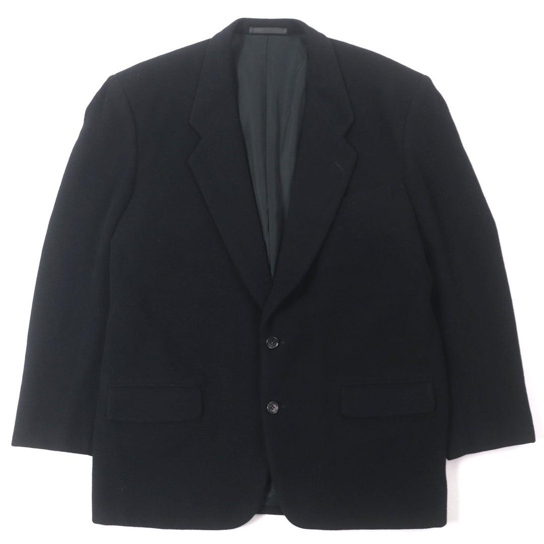 Great COMME des GARCONS HOMME tailored jacket 89AW Archive black cashmere mens M