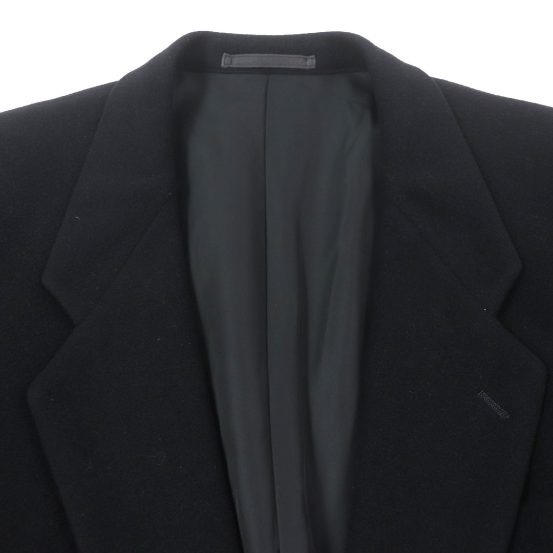 Great COMME des GARCONS HOMME tailored jacket 89AW Archive black cashmere mens M