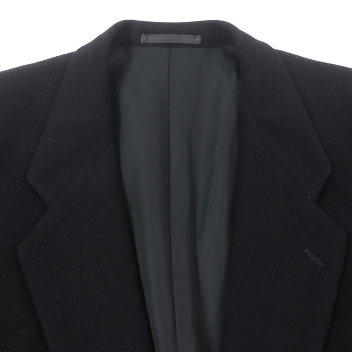 Great COMME des GARCONS HOMME tailored jacket 89AW Archive black cashmere mens M