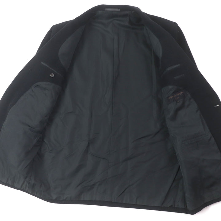 Great COMME des GARCONS HOMME tailored jacket 89AW Archive black cashmere mens M