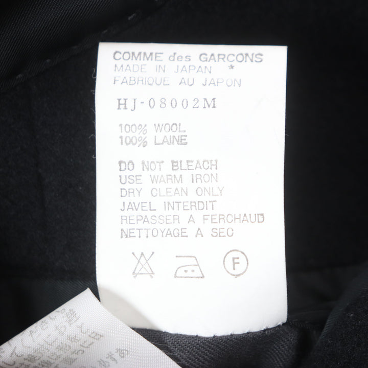Great COMME des GARCONS HOMME tailored jacket 89AW Archive black cashmere mens M