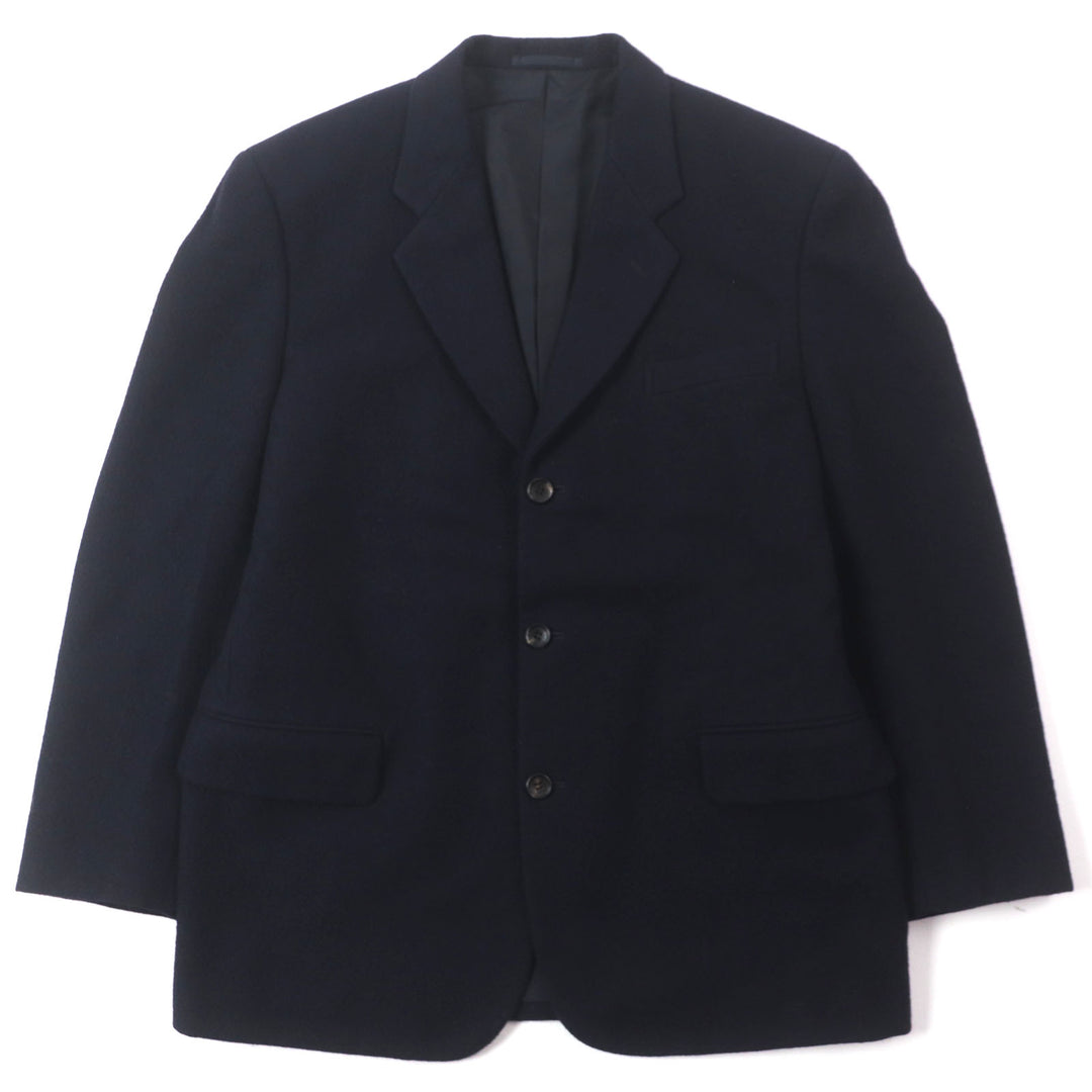 Excellent COMME des GARCONS HOMME tailored jacket Single Jacket Dark navy wool mens M