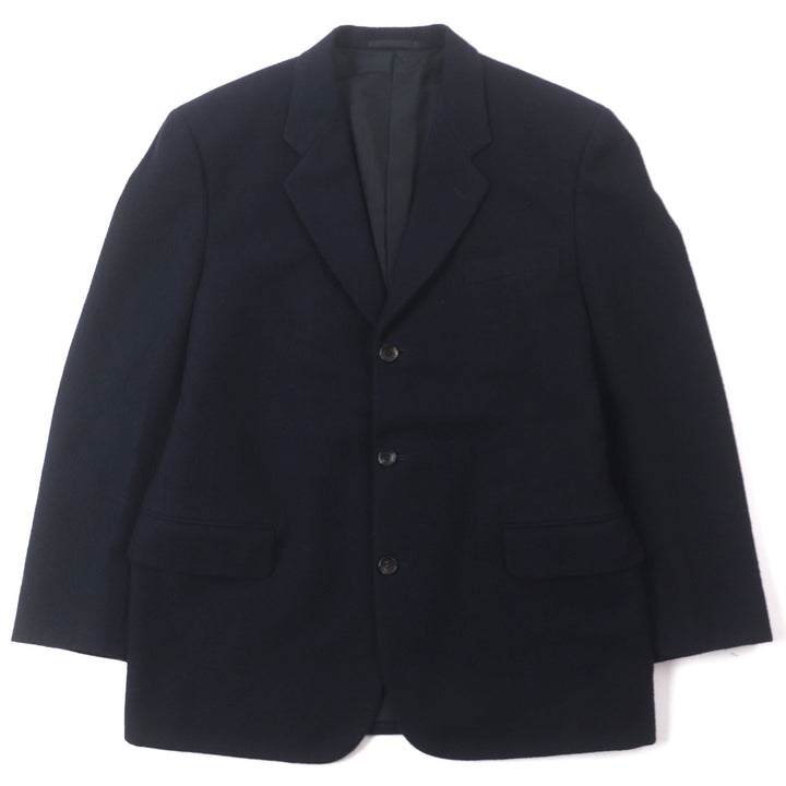 Excellent COMME des GARCONS HOMME tailored jacket Single Jacket Dark navy wool mens M