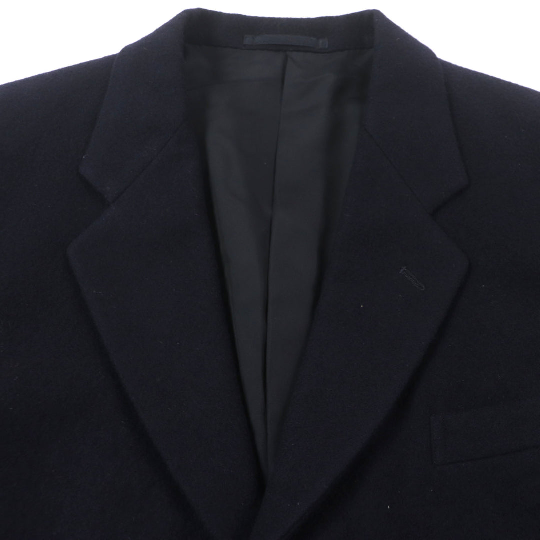 Excellent COMME des GARCONS HOMME tailored jacket Single Jacket Dark navy wool mens M