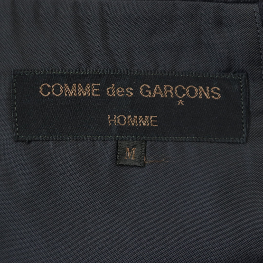 Excellent COMME des GARCONS HOMME tailored jacket Single Jacket Dark navy wool mens M