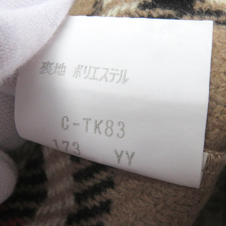 Very Good Burberrys coat Wool liner with Nova check pattern on the back beige