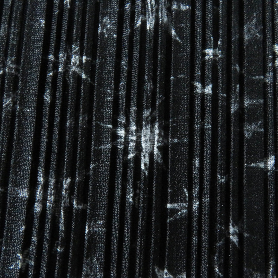 Excellent PLEATS PLEASE T-shirt Star Pattern Long Sleeve black Women 3