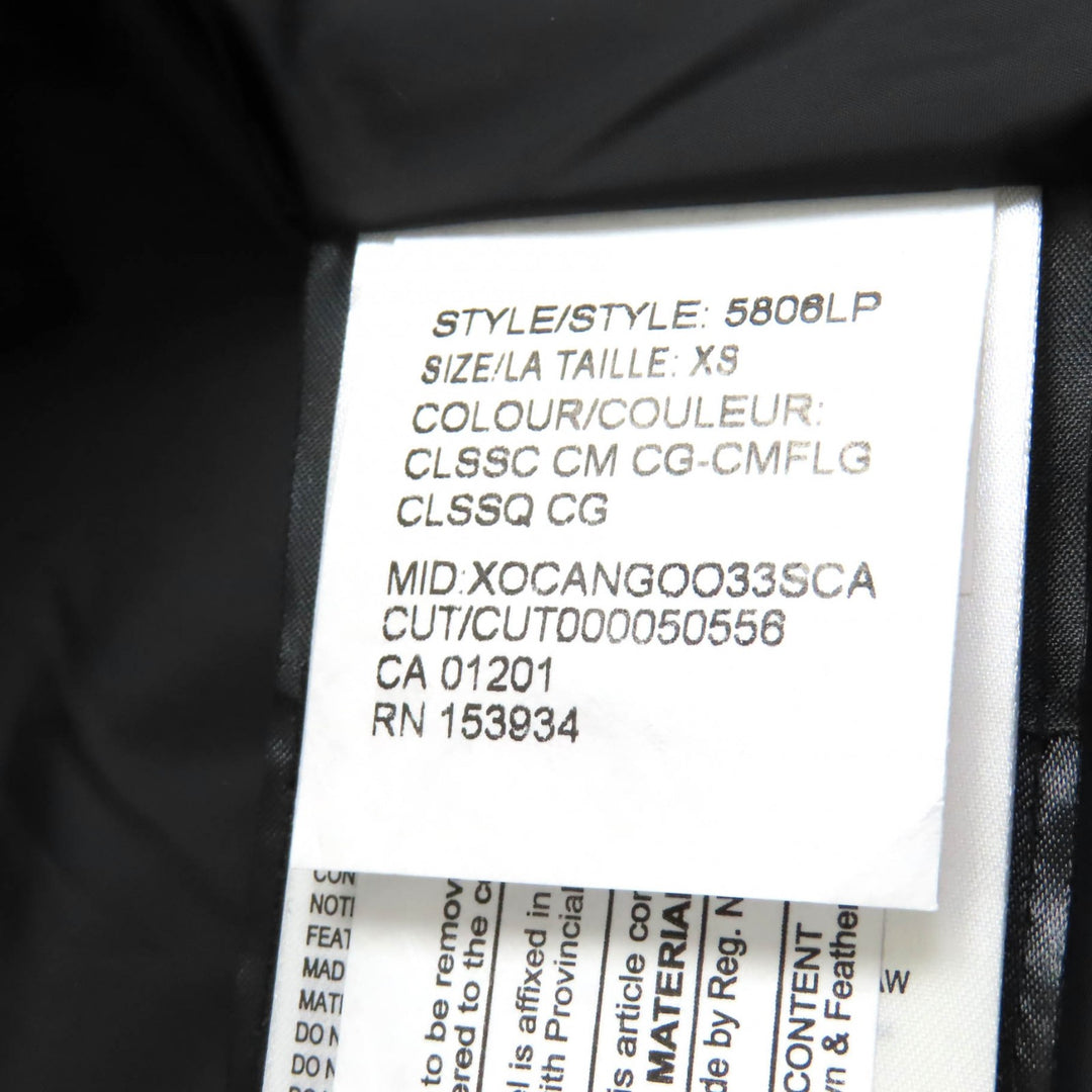 Pristine CANADA GOOSE GABRIOLA PARKA camouflage Multi polyester Women XS 5806LP