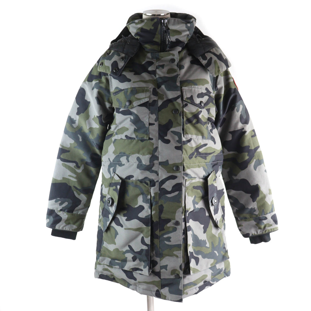 Pristine CANADA GOOSE GABRIOLA PARKA camouflage Multi polyester Women XS 5806LP