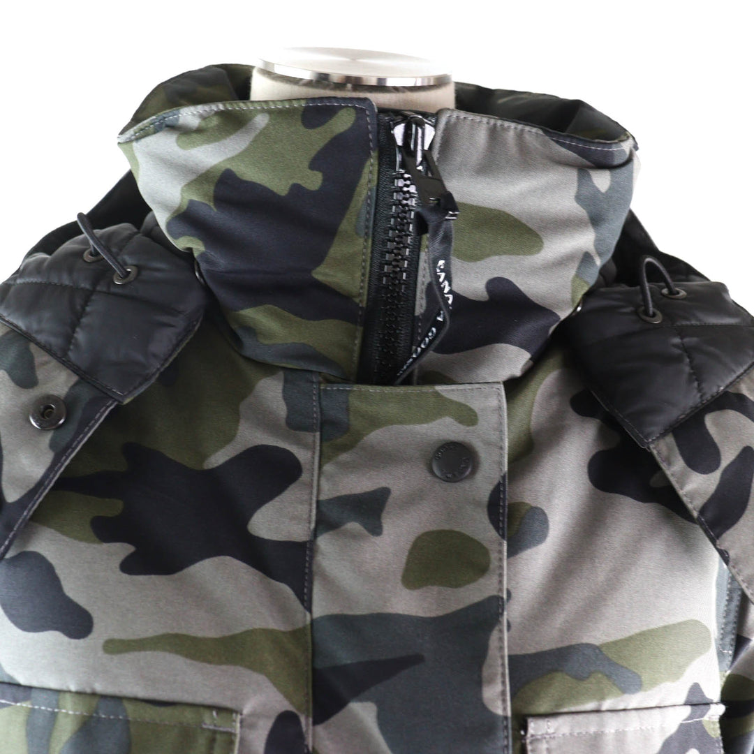 Pristine CANADA GOOSE GABRIOLA PARKA camouflage Multi polyester Women XS 5806LP