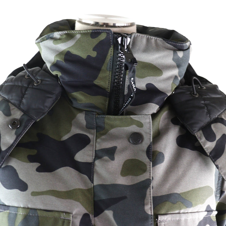 Pristine CANADA GOOSE GABRIOLA PARKA camouflage Multi polyester Women XS 5806LP