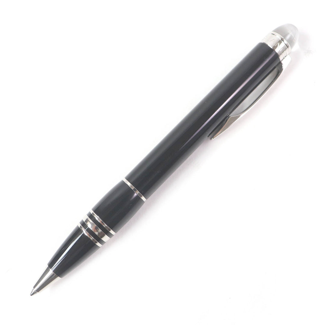 MONTBLANC Ballpoint pen Starwalker Twist Type Black Silver Precious resin mens