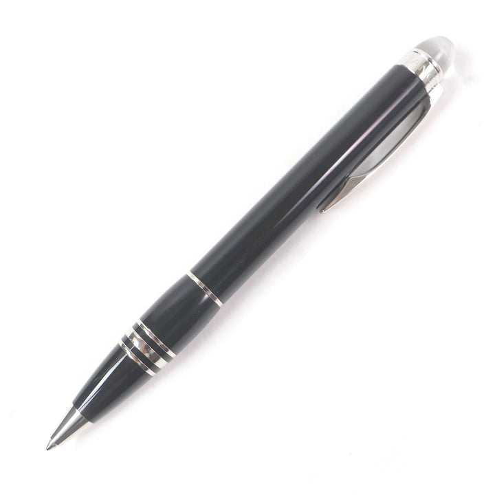MONTBLANC Ballpoint pen Starwalker Twist Type Black Silver Precious resin mens