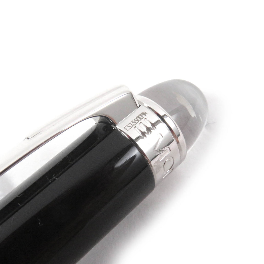 MONTBLANC Ballpoint pen Starwalker Twist Type Black Silver Precious resin mens