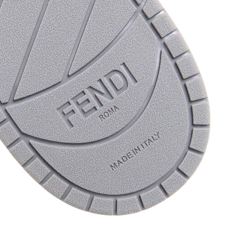 Pristine FENDI High cut sneakers Baguette pocket with FF logo Nylon Women 36