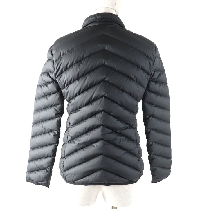 Pristine HERMES Down jacket Quilted overshirt black polyester Women 36 3H0185DA