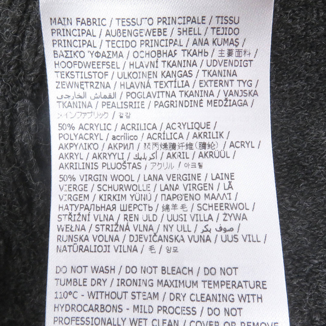 Pristine MM6 Maison Margiela sweater gray acrylic mens M SH0HL0011