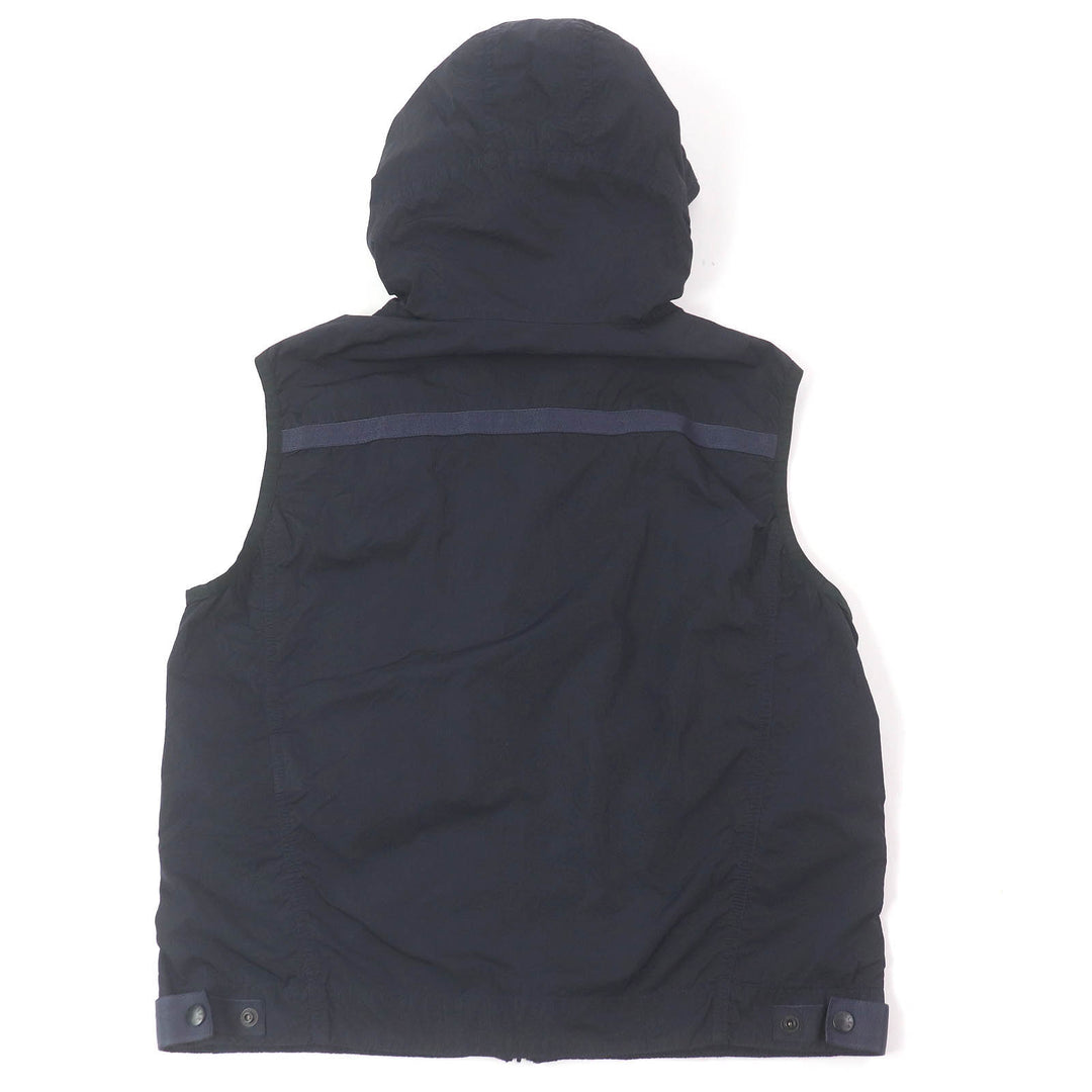 Pristine MONCLER Best TOUQUES GIUBBOTTO Logo embroidered WZIP nylon Navy Nylon