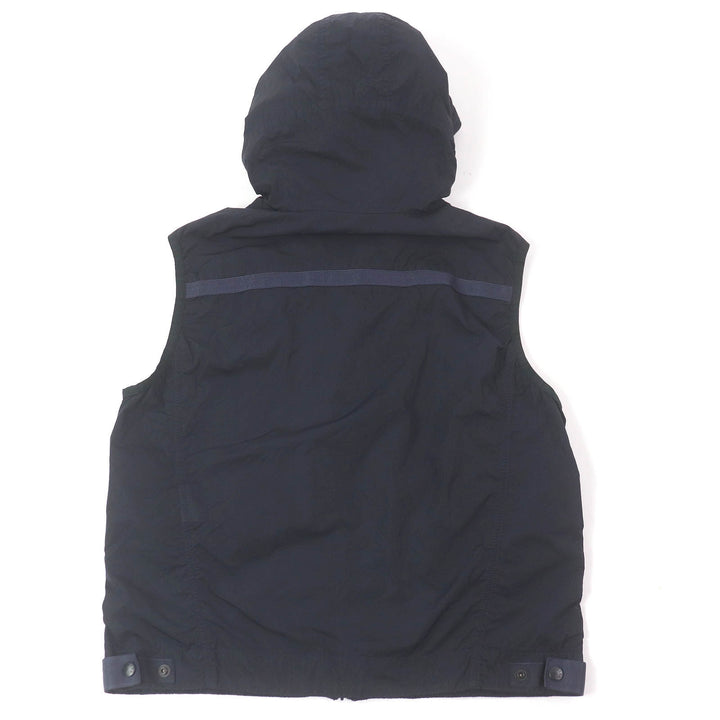 Pristine MONCLER Best TOUQUES GIUBBOTTO Logo embroidered WZIP nylon Navy Nylon