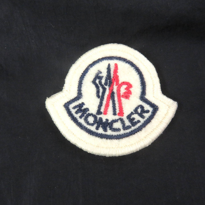 Pristine MONCLER Best TOUQUES GIUBBOTTO Logo embroidered WZIP nylon Navy Nylon