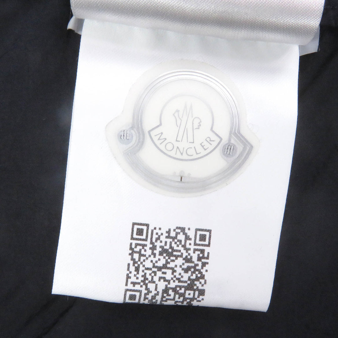 Pristine MONCLER Best TOUQUES GIUBBOTTO Logo embroidered WZIP nylon Navy Nylon