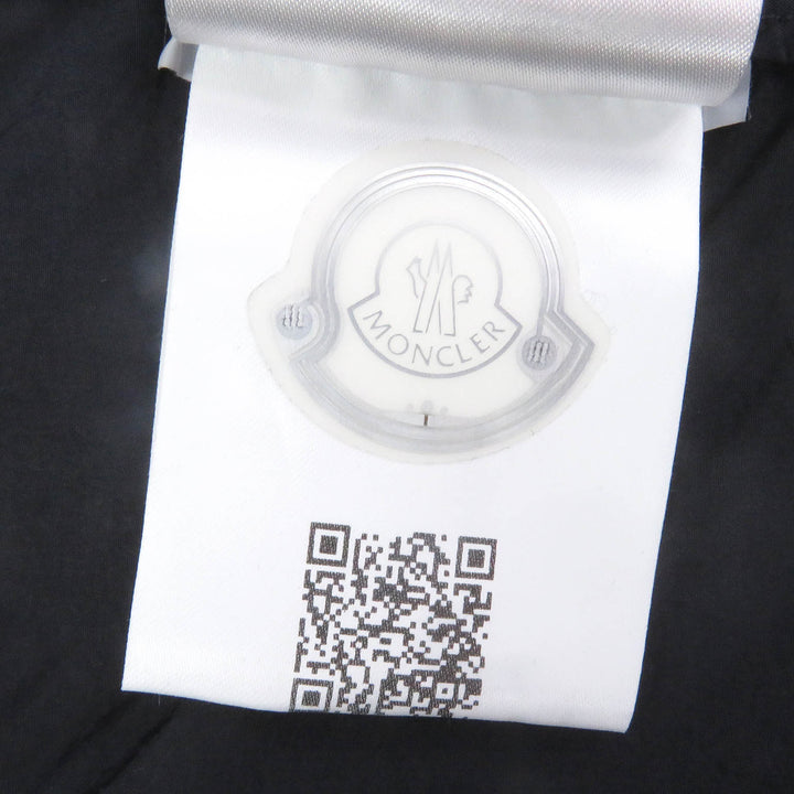 Pristine MONCLER Best TOUQUES GIUBBOTTO Logo embroidered WZIP nylon Navy Nylon