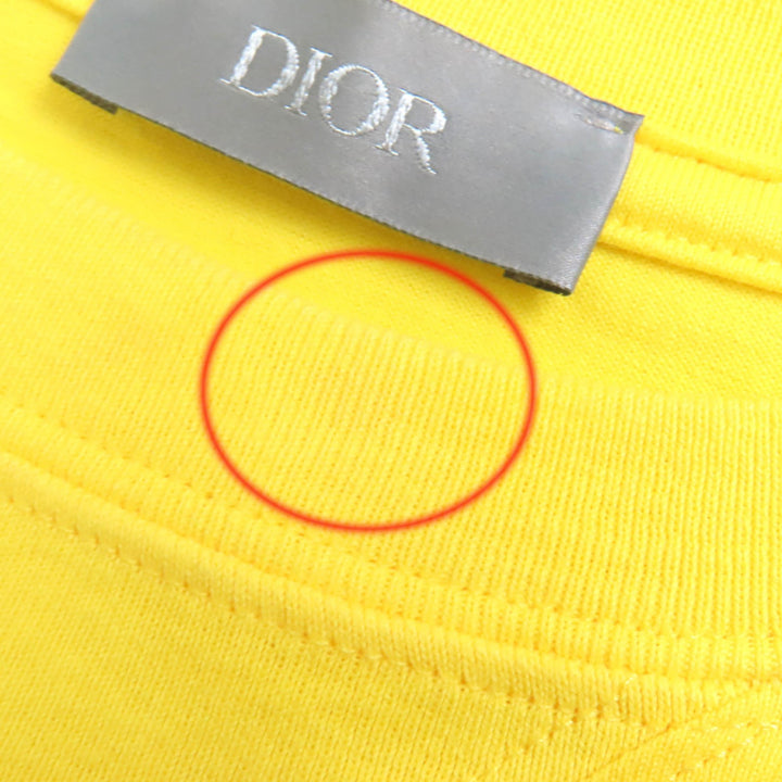 Great DIOR Peter Doig Short sleeve T-shirt cotton XS 143J685C0677