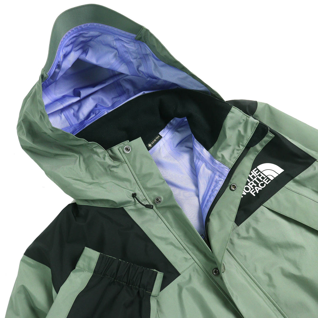 Excellent THE NORTH FACE Jacket Mountain Raintex GORE-TEX Agave green M NP12135