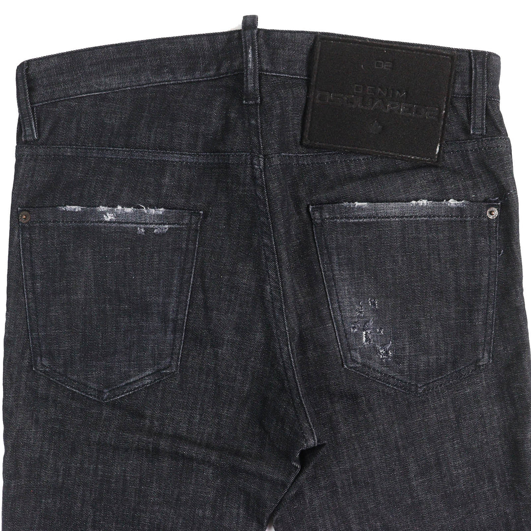 Great DSQUARED2 Denim pants COOL GUY JEANS Black series cotton mens 46 S74LB1227