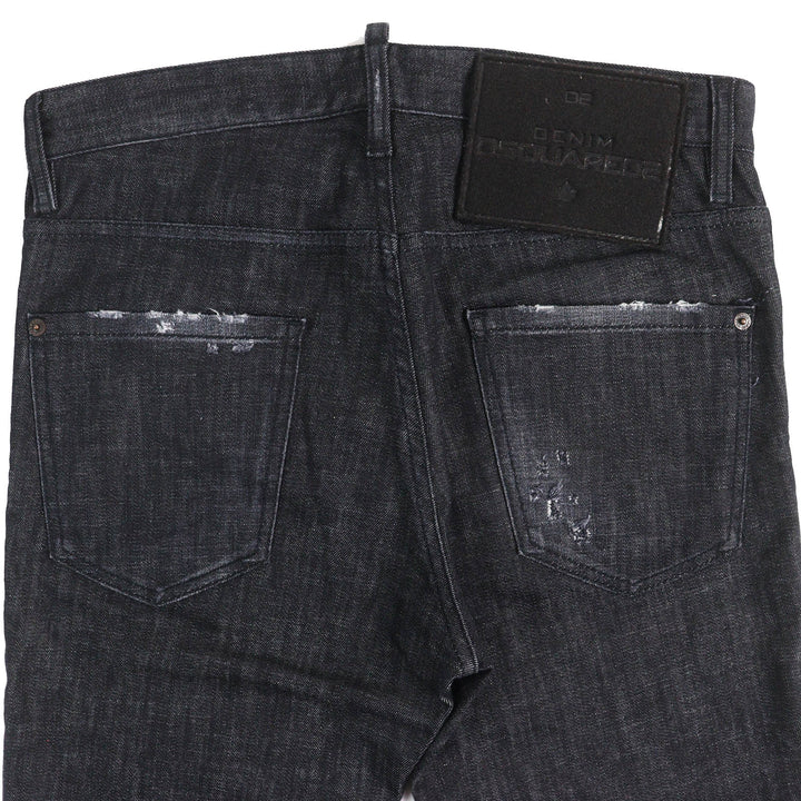 Great DSQUARED2 Denim pants COOL GUY JEANS Black series cotton mens 46 S74LB1227