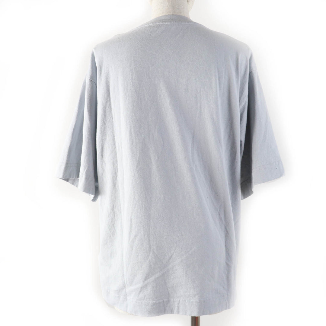 Great MONCLER GENIUS 2 Short sleeve T-shirt OLIVE OYL Light gray cotton Women M