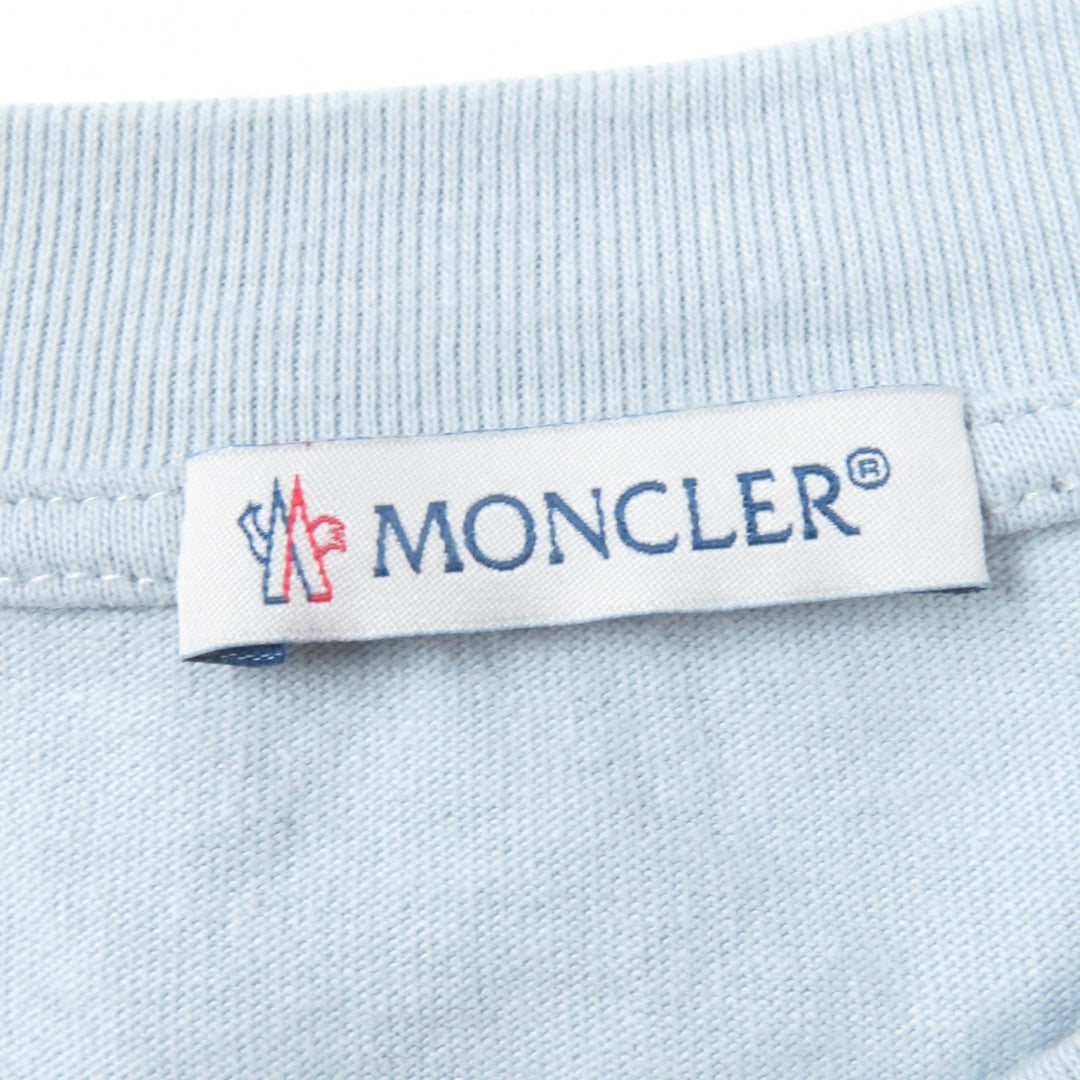 Great MONCLER GENIUS 2 Short sleeve T-shirt OLIVE OYL Light gray cotton Women M