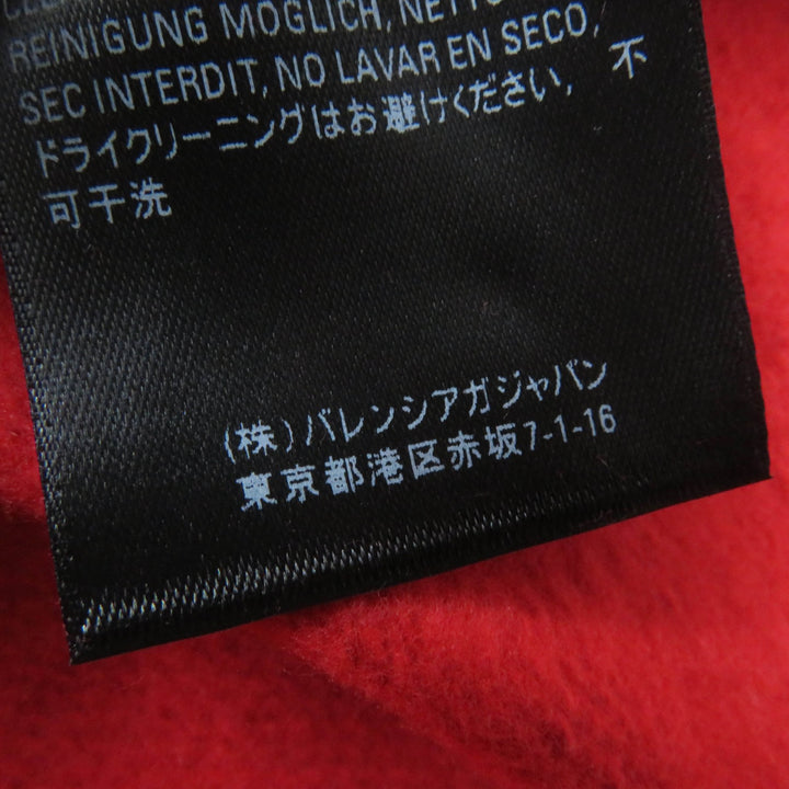 Pristine BALENCIAGA Pants campaign logo sweatshirt Red cotton Kids 8 508232