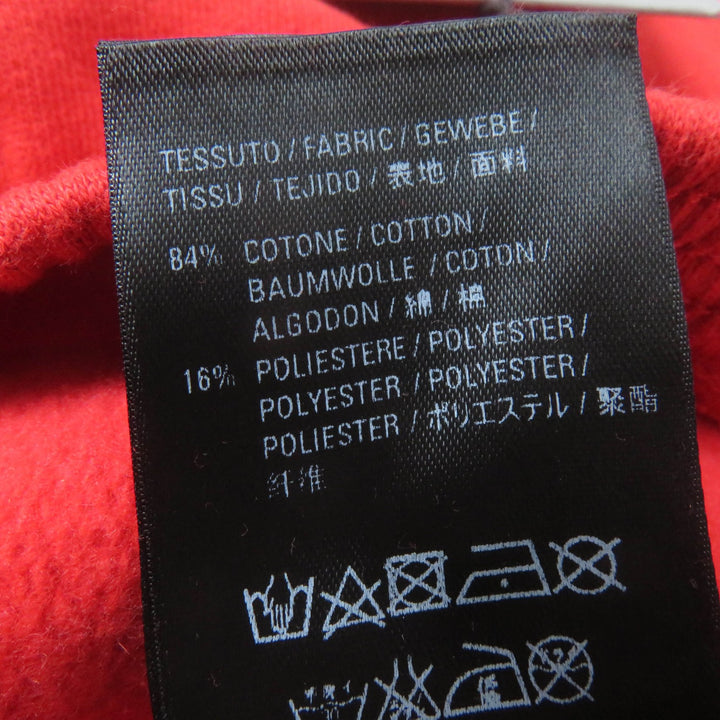 Pristine BALENCIAGA Pants campaign logo sweatshirt Red cotton Kids 8 508232