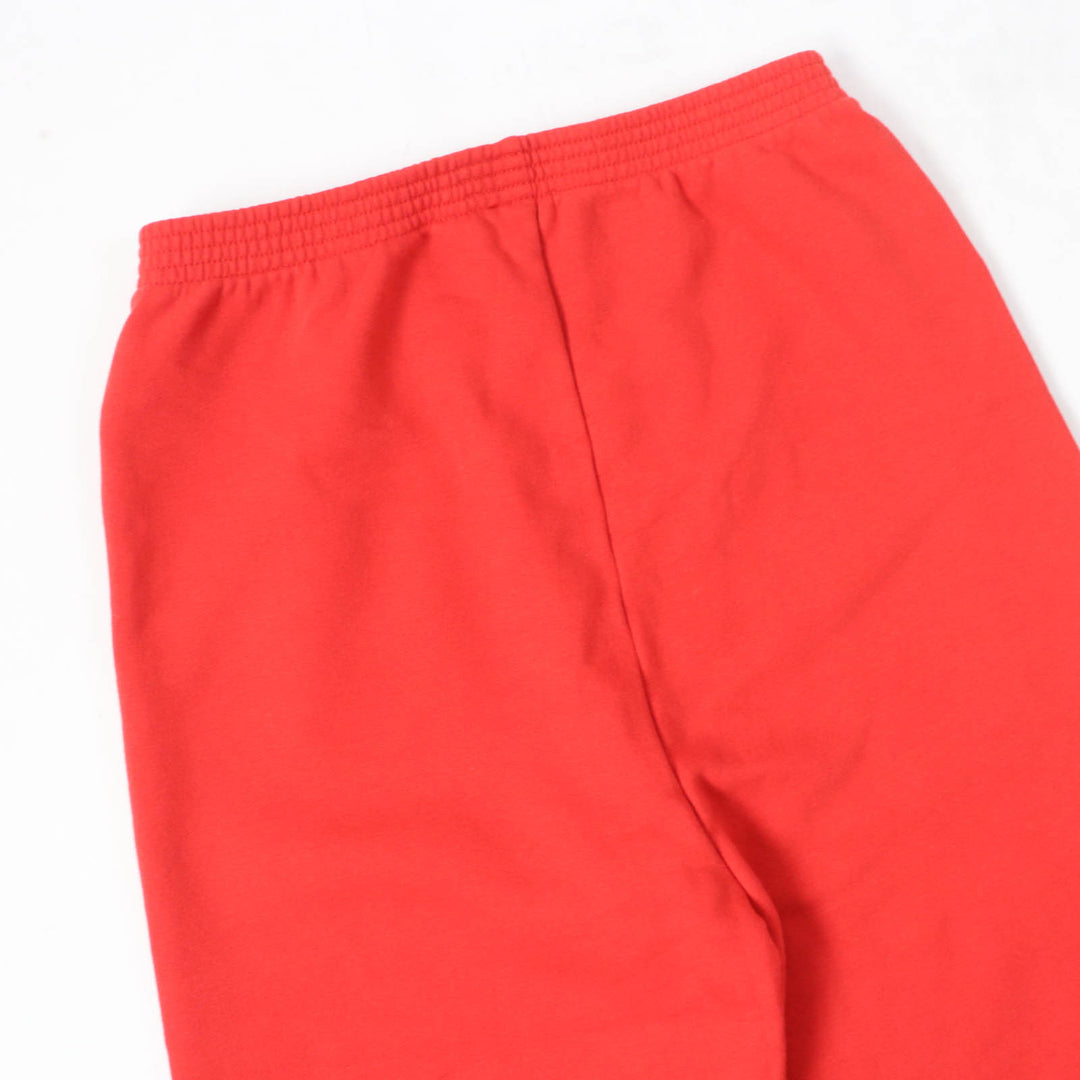 Pristine BALENCIAGA Pants campaign logo sweatshirt Red cotton Kids 8 508232