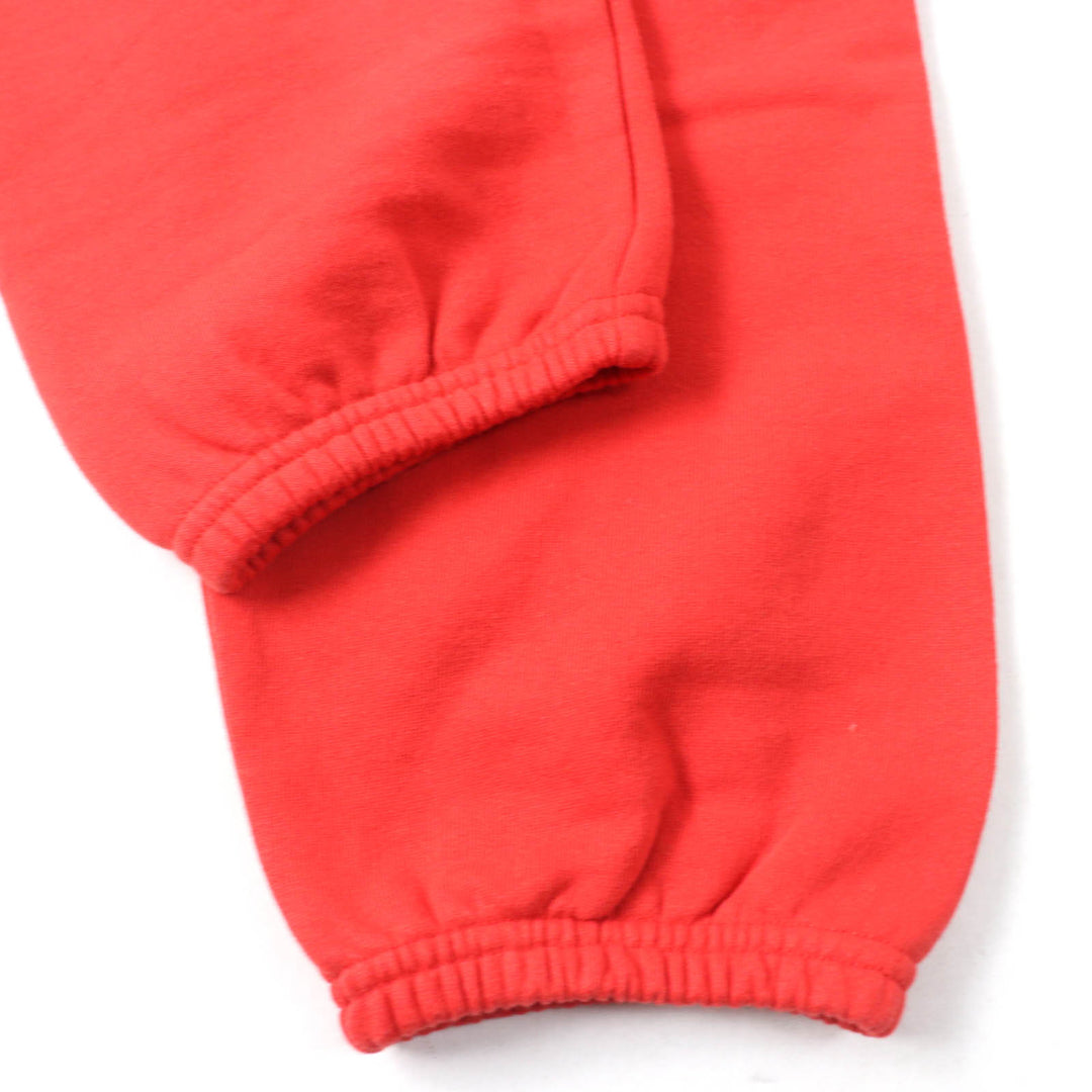 Pristine BALENCIAGA Pants campaign logo sweatshirt Red cotton Kids 8 508232