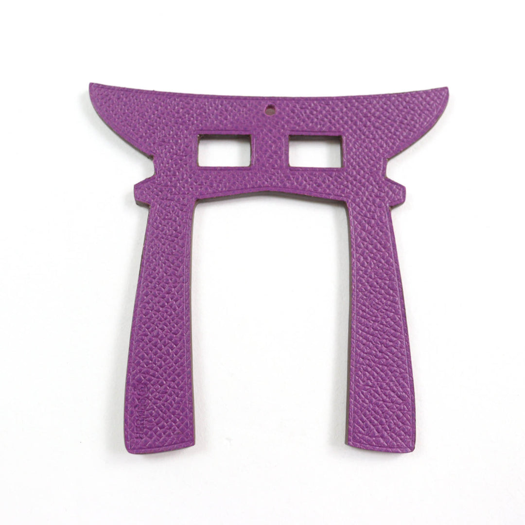 Great HERMES Bag charm Petit H Torii Epsom Togo Women