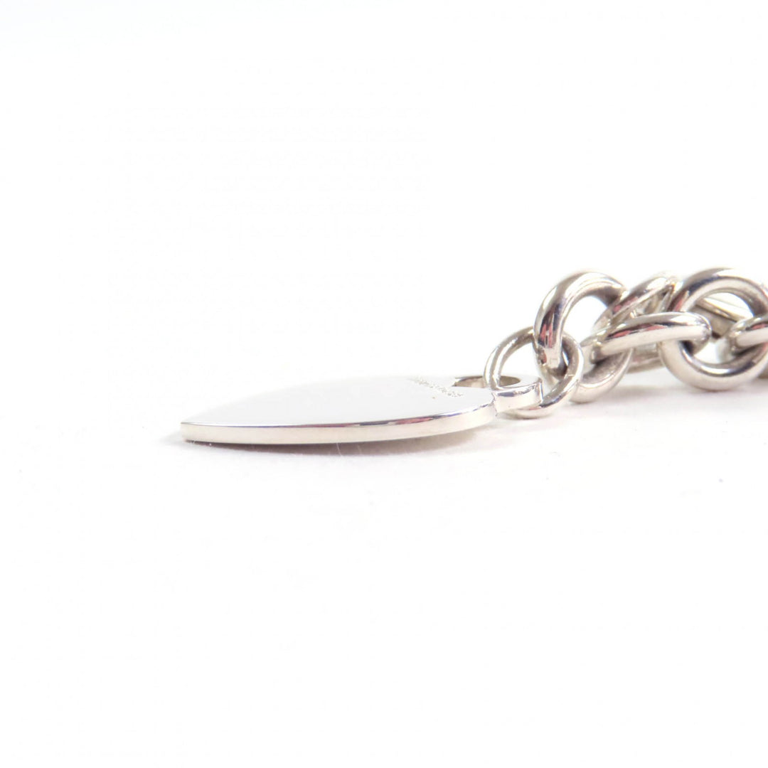 Great TIFFANY&Co. bracelet Heart tag Silver SV925 Women