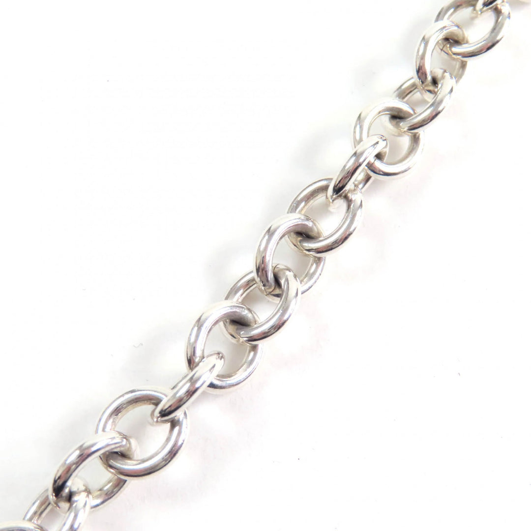 Great TIFFANY&Co. bracelet Heart tag Silver SV925 Women